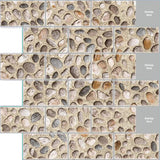 Waterproof, oil-proof, self-adhesive 3d wall sticker wallpaper self-adhesive plain color dormitory bedroom wall sticker furniture renovation sticker