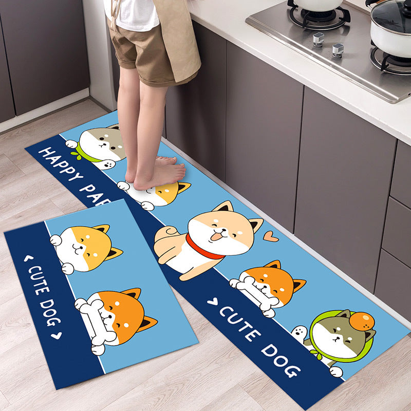 Manufacturers Wholesale Kitchen Floor Mats Bathroom Floor Mats Toilet Bedroom Door Carpet Entry Mats Toilet Strips