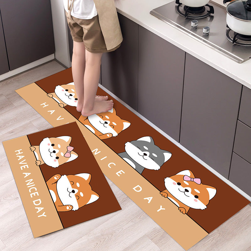 Manufacturers Wholesale Kitchen Floor Mats Bathroom Floor Mats Toilet Bedroom Door Carpet Entry Mats Toilet Strips