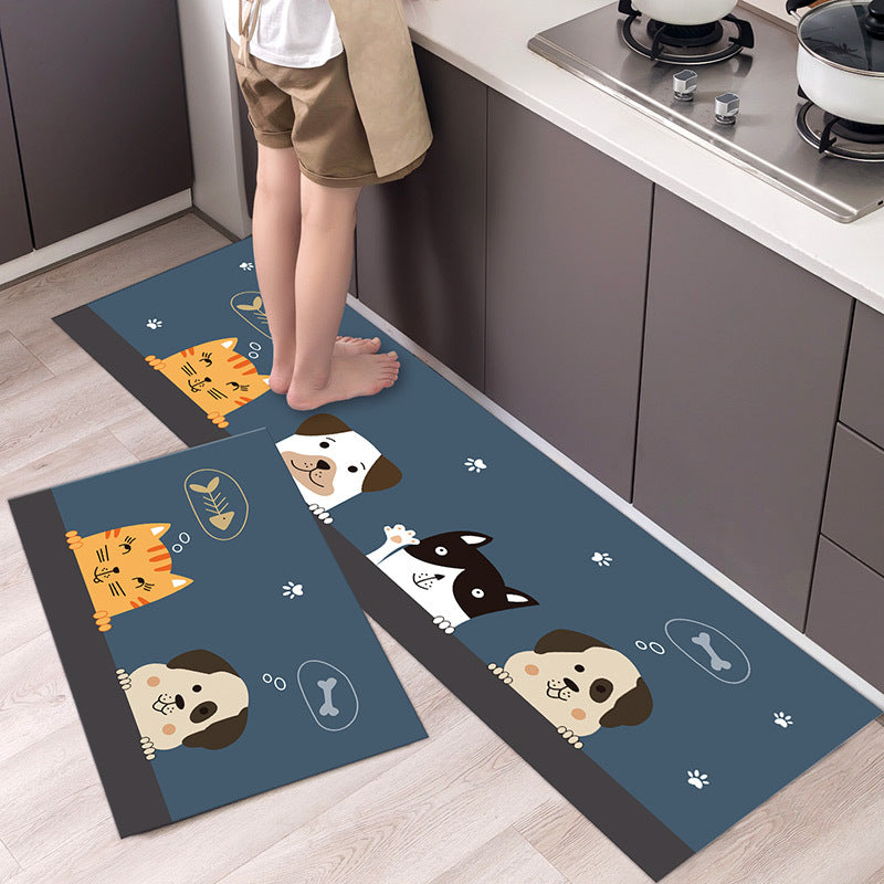 Manufacturers Wholesale Kitchen Floor Mats Bathroom Floor Mats Toilet Bedroom Door Carpet Entry Mats Toilet Strips