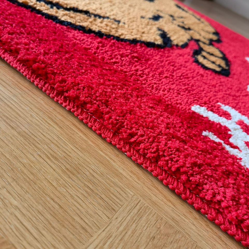 Single Needle Machine Flocking Jacquard Letter Bathroom Mats