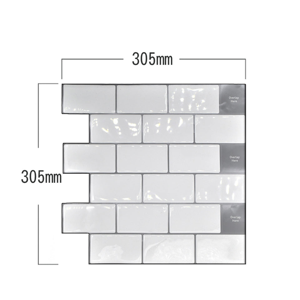 Waterproof, oil-proof, self-adhesive 3d wall sticker wallpaper self-adhesive plain color dormitory bedroom wall sticker furniture renovation sticker