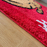 Single Needle Machine Flocking Jacquard Letter Bathroom Mats