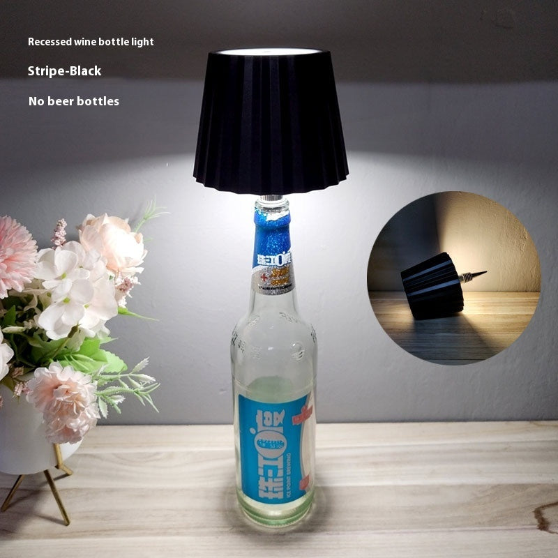 Touch Creative Atmosphere Restaurant Bar Wine Bottle Lights