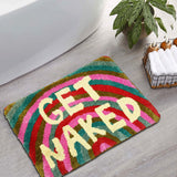 Single Needle Machine Flocking Jacquard Letter Bathroom Mats