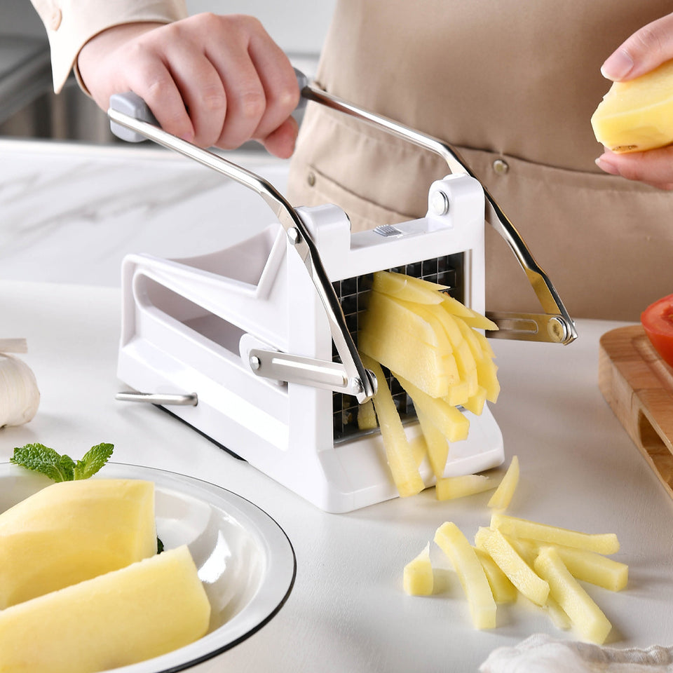 Stainless Steel Hand Push Potato Strip Cutter Kitchen Tools