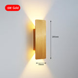 Modern Simple 6W LED Indoor Wall Lamp Bedroom Living Room Ho