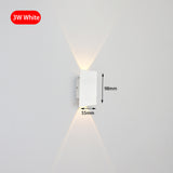 Modern Simple 6W LED Indoor Wall Lamp Bedroom Living Room Ho